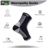 3_Pair Set Unisex Casual Cotton Printed Ankle Length Support Socks (Multicolor)