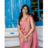 Women's Silk Embroidred Saree With Unstitched Blouse 5.5Mtr (Pink) Women's Silk Embroidred Saree With Unstitched Blouse 5.5Mtr (Pink)