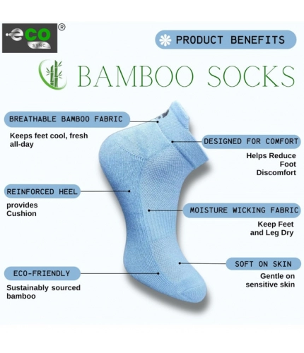 4_Pair Set Unisex Casual Cotton Printed Ankle Length Socks (Multicolor)