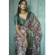 Women's Polyester Printed Saree With Unstitched Blouse 5.5 Mtr (Maroon)