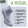4_Pair Set Unisex Casual Cotton Printed Ankle Length Socks (Multicolor)