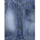 Girl's Denim Embroidered Sleeveless Jumpsuit (Blue) Girl's Denim Embroidered Sleeveless Jumpsuit (Blue)