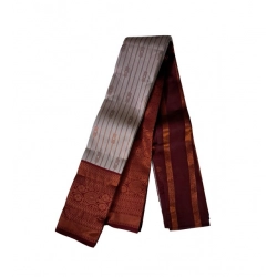 Women's Soft Silk Wooven Saree With Unstitched Blouse 5.5Mtr (Multicolor)
