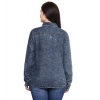 Women's Denim Solid Long Sleeves Shirt (Blue)