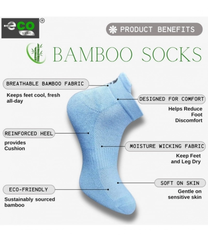 4_Pair Set Unisex Casual Cotton Printed Ankle Length Socks (Multicolor)