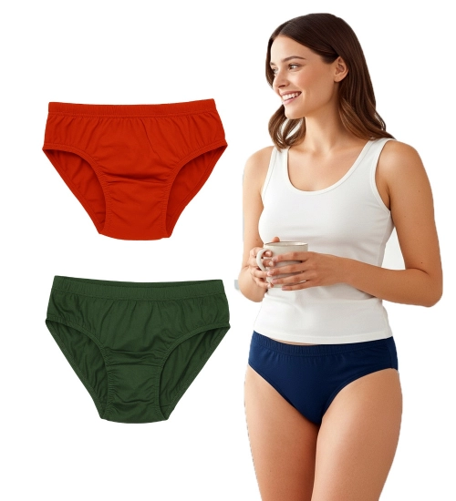 Pack of_3 Women's Cotton Solid Hipster Panty (Multicolor)