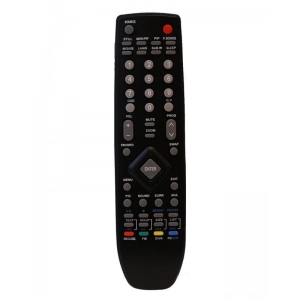 Ecomoye LCD/LED Remote No. 1677, Compatible/Replacement for Onida LCD/LED TV Remote Control, Black (Exactly Same Remote will Only Work)