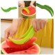Pack Of 3_Plastic Handle Watermelon Cutter Knife (Color: Assorted )