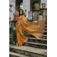 Women's Silk_Blend Butti Pattern Saree With Unstitched Blouse 5.5Mtr (Mustard) Women's Silk_Blend Butti Pattern Saree With Unstitched Blouse 5.5Mtr (Mustard)