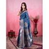 Women's Banarasi Silk Printed Saree With Unstitched Blouse 5.5Mtr (Pinch) Women's Banarasi Silk Printed Saree With Unstitched Blouse 5.5Mtr (Pinch)