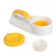 Plastic Solid Dumpling Maker Mold Press (Yellow-White) Plastic Solid Dumpling Maker Mold Press (Yellow-White)