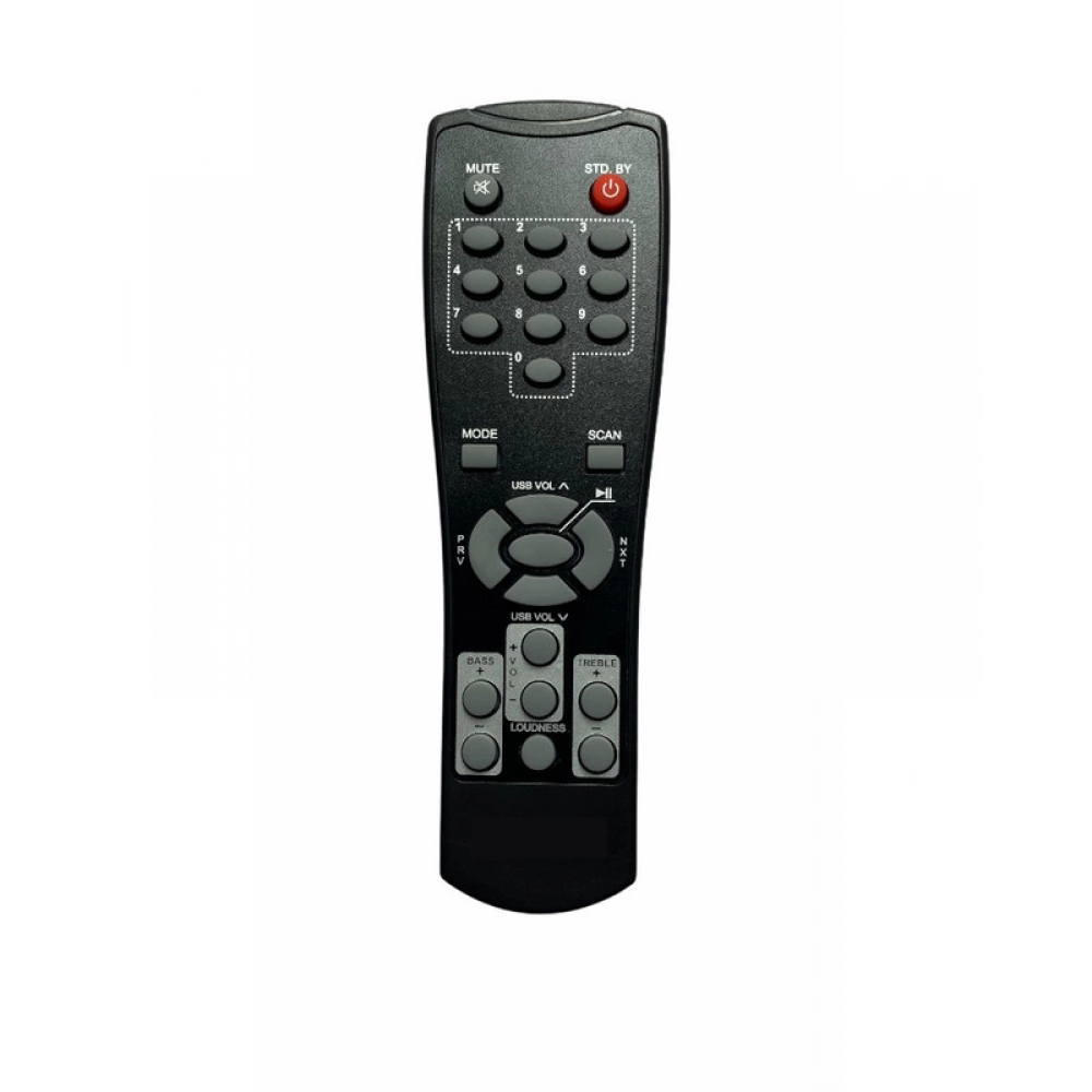 Ecomoye Home Theatre Remote No. HT1, Compatible/Replacement for Cemex Home Theatre System Remote Control, Black (Exactly Same Remote will Only Work)