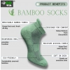 4_Pair Set Unisex Casual Cotton Printed Ankle Length Socks (Multicolor)
