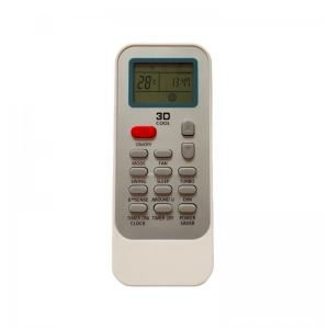 Ecomoye AC Remote No. 129 (No Backlight), Compatible/Replacement for Whirlpool 3D Auto AC Remote Control, White (Exactly Same Remote will Only Work)