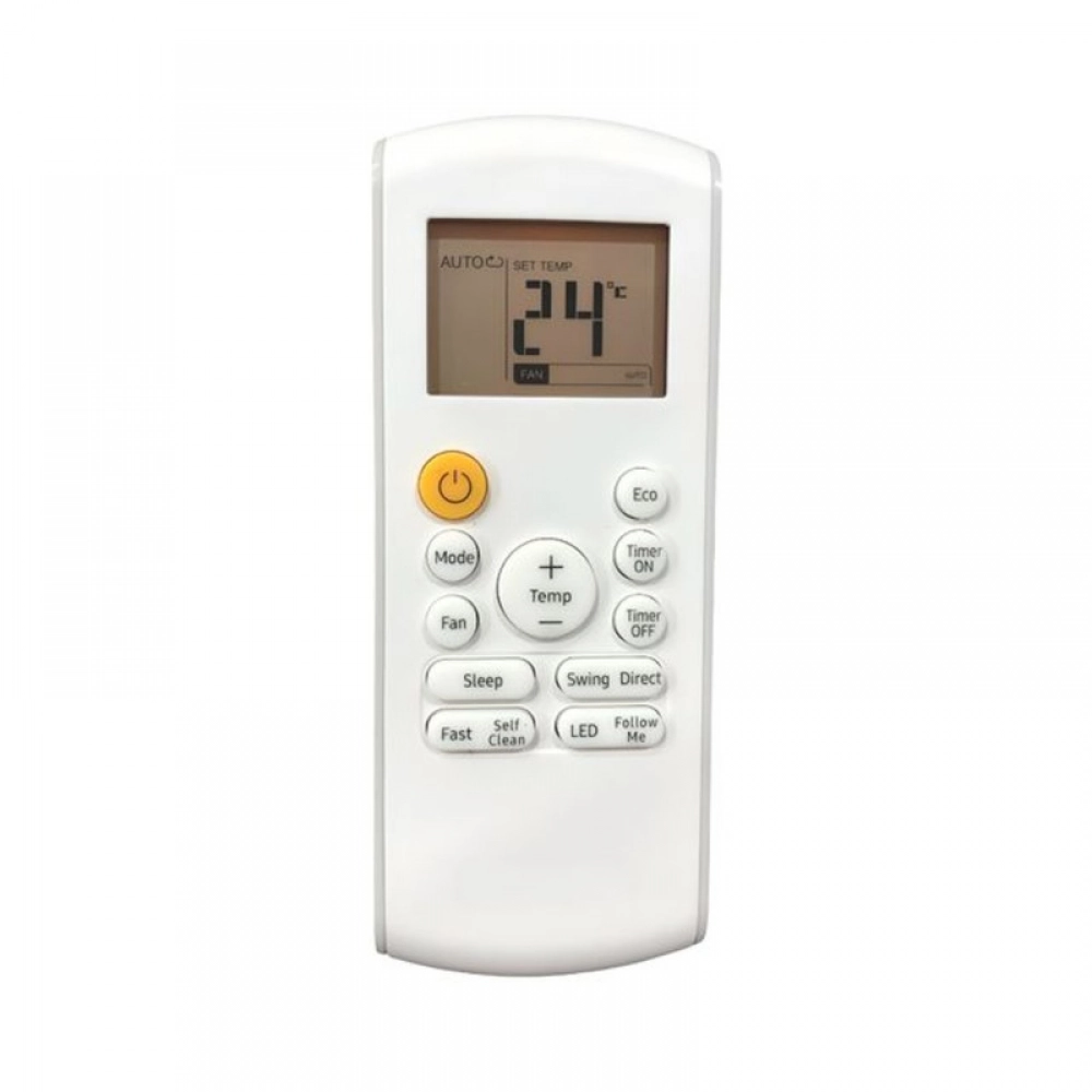 Remote No. 184B (with Backlight), Compatible for Samsung AC Remote Control (Exactly Same Remote Will Only Work)