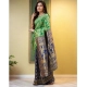 Women's Silk Blend Zari Weaving Saree With Unstitched Blouse 5.5Mtr (Green) Women's Silk Blend Zari Weaving Saree With Unstitched Blouse 5.5Mtr (Green)