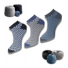 3_Pair Set Unisex Casual Cotton Printed Low Cut Socks (Multicolor) 3_Pair Set Unisex Casual Cotton Printed Low Cut Socks (Multicolor)