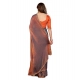 Women's Georgette Printed Saree With Unstitched Blouse 5.5Mtr (Orange) Women's Georgette Printed Saree With Unstitched Blouse 5.5Mtr (Orange)