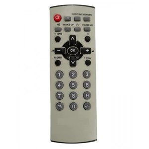 Ecomoye CRT TV Remote No. URC57, Compatible/Replacement for Panasonic CRT TV Remote Control, Grey (Exactly Same Remote will Only Work)