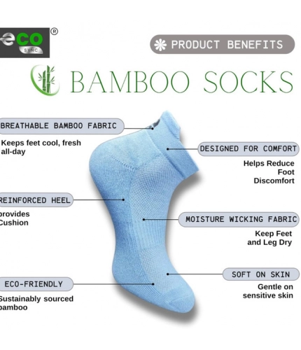 4_Pair Set Unisex Casual Cotton Printed Ankle Length Socks (Multicolor)