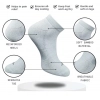 3_Pair Set Unisex Casual Cotton Printed Low Cut Socks (Multicolor) 3_Pair Set Unisex Casual Cotton Printed Low Cut Socks (Multicolor)