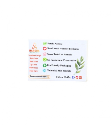 Pack Of_2 Harsha Naturals - Tulsi Soap (100GM)