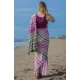Women's Linen Printed Saree With Unstitched Blouse 5.5Mtr (Pink) Women's Linen Printed Saree With Unstitched Blouse 5.5Mtr (Pink)