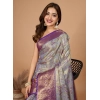 Women's Jacquard Saree With Unstitched Blouse 5.5Mtr (Multicolor) Women's Jacquard Saree With Unstitched Blouse 5.5Mtr (Multicolor)