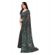 Women's Georgette Printed Saree With Unstitched Blouse 5.5Mtr (Green) Women's Georgette Printed Saree With Unstitched Blouse 5.5Mtr (Green)