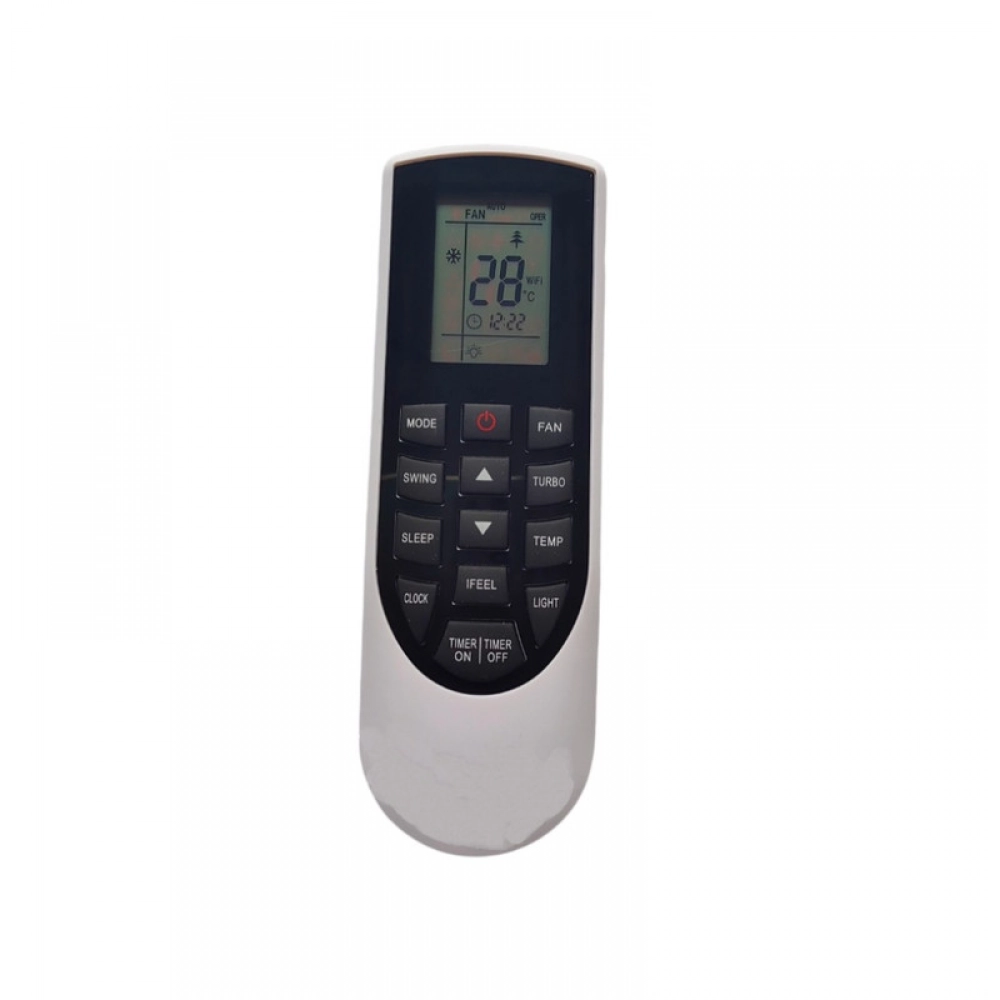 Ecomoye AC Remote No. 182 (No Backlight), Compatible/Replacement for Onida AC Remote Control, White (Exactly Same Remote will Only Work)