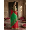 Women's Cotton Printed Saree With Unstitched Blouse 5.5Mtr (Red) Women's Cotton Printed Saree With Unstitched Blouse 5.5Mtr (Red)