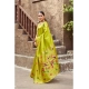 Women's Silk Blend Woven Saree With Unstitched Blouse 5.5 Mtr (Lime) Women's Silk Blend Woven Saree With Unstitched Blouse 5.5 Mtr (Lime)