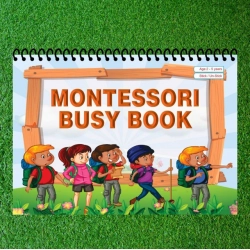 Montessori Busy Book – Early Learning Activity Set (2–4 Years, Multicolor)
