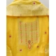 Women's Banarasi Silk Printed Unstitched Salwar Suit Material With Dupatta (Yellow, 3Mtrs)
