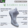 4_Pair Set Unisex Casual Cotton Printed Ankle Length Socks (Multicolor)