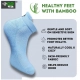 4_Pair Set Unisex Casual Cotton Printed Ankle Length Socks (Multicolor)