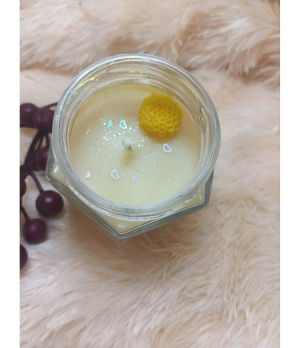 Pack Of_2 Soy Wax And Bees Wax Blend Candles Liquid Volume 80