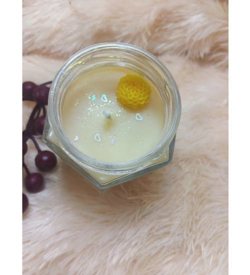 Pack Of_2 Soy Wax And Bees Wax Blend Candles Liquid Volume 80