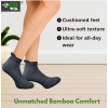 4_Pair Set Unisex Casual Cotton Printed Ankle Length Socks (Multicolor)