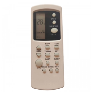 Ecomoye AC Remote No. 31B with WiFi Function (No Backlight), Compatible/Replacement for Voltas AC Remote Control, White (Exactly Same Remote will Only Work)