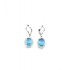 Women's Brass Silver Plated Pendant Set (Blue) Women's Brass Silver Plated Pendant Set (Blue)
