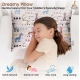 Soft Plush Printed Baby Infant Pillow for Kids Age 1 To 5 Years (Multicolor)