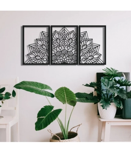 Zen Mandala Wooden Wall Decor