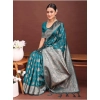 Women's Banarasi Silk Printed Saree With Unstitched Blouse 5.5Mtr (Sea Green) Women's Banarasi Silk Printed Saree With Unstitched Blouse 5.5Mtr (Sea Green)
