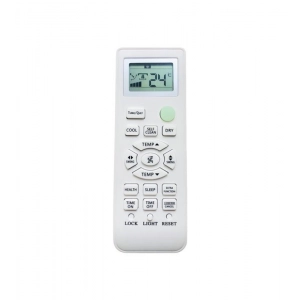 Ecomoye AC Remote No. 131C (No Backlight), Compatible/Replacement for Haier AC Remote Control, White (Exactly Same Remote will Only Work)