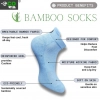 4_Pair Set Unisex Casual Cotton Printed Ankle Length Socks (Multicolor)
