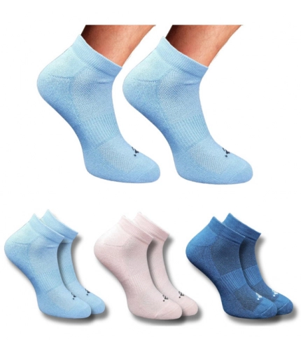 3_Pair Set Unisex Casual Cotton Printed Low Cut Socks (Multicolor)
