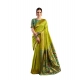 Women's Silk Blend Woven Saree With Unstitched Blouse 5.5 Mtr (Light_Green) Women's Silk Blend Woven Saree With Unstitched Blouse 5.5 Mtr (Light_Green)