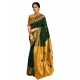 Women's Silk Blend Zari Weaving Saree With Unstitched Blouse 5.5Mtr (Green) Women's Silk Blend Zari Weaving Saree With Unstitched Blouse 5.5Mtr (Green)