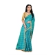 Women's Sana Silk Bandhni Saree With Unstitched Blouse 5.5Mtr (Sky Blue)